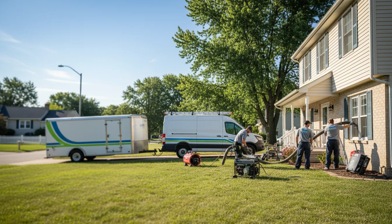Flooded Basement Restoration And Cleanup With Repair in Cherokee Village, AR near me